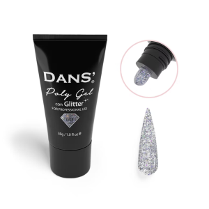 Dans Poly Gel Glitter 30gr - G08